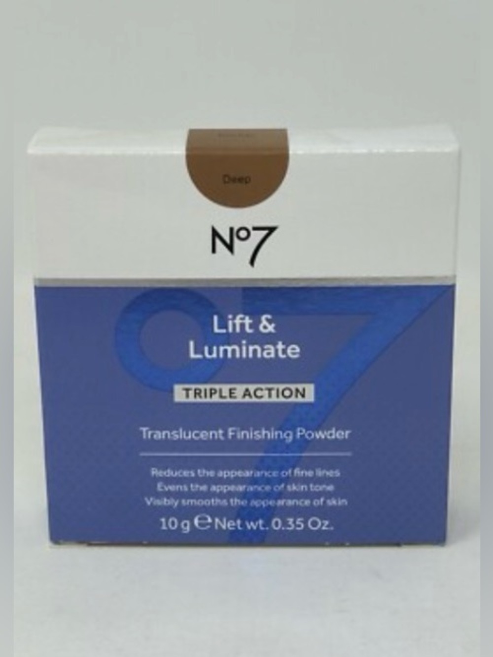 No7 Deep, Lift & Luminate, Translucent Setting Powder, NIB - Picture 4 of 5